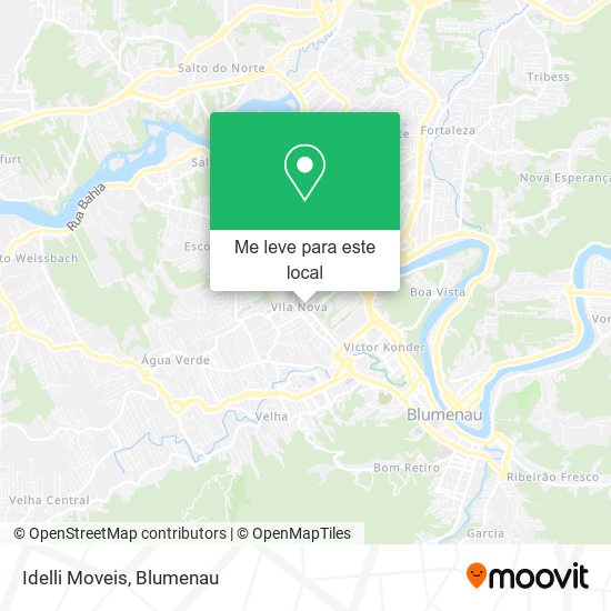 Idelli Moveis mapa