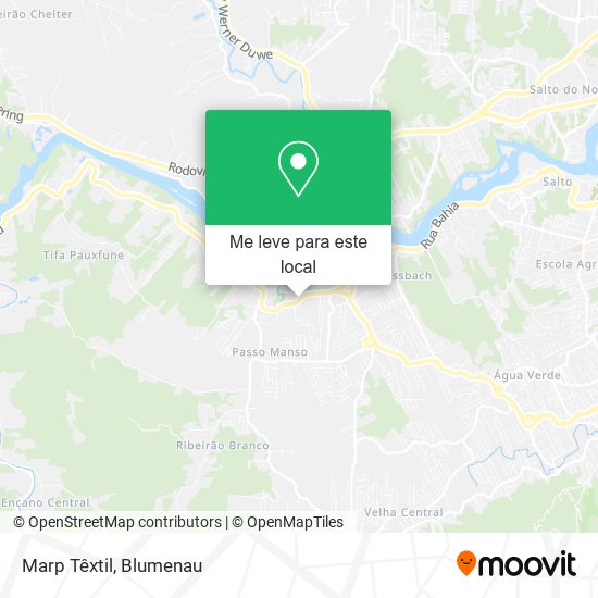 Marp Têxtil mapa