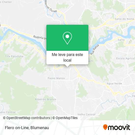Flero on-Line mapa