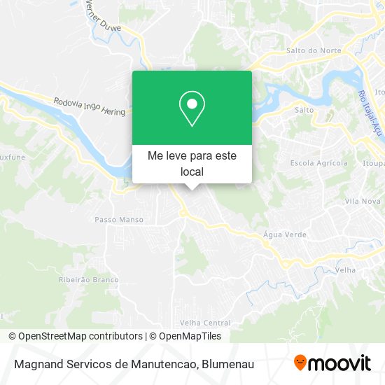 Magnand Servicos de Manutencao mapa