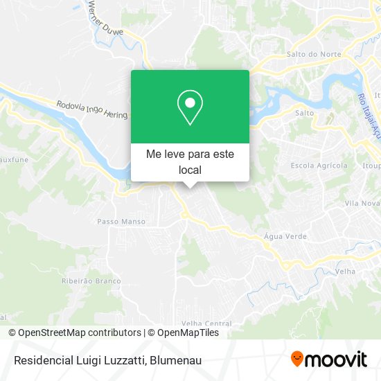 Residencial Luigi Luzzatti mapa