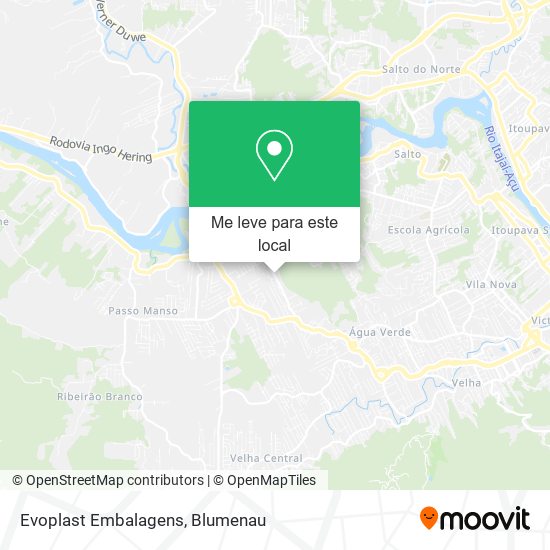 Evoplast Embalagens mapa