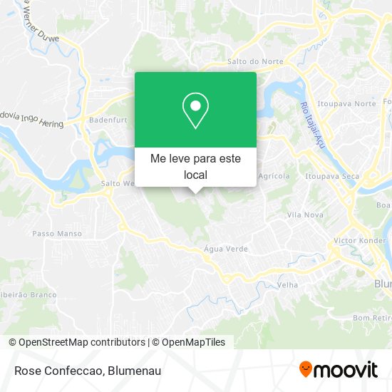 Rose Confeccao mapa