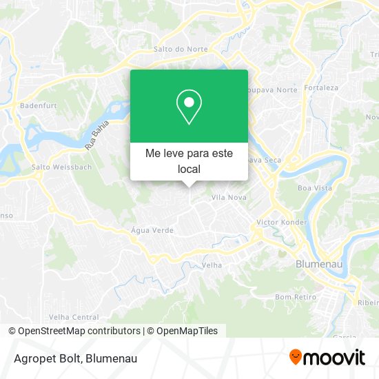 Agropet Bolt mapa