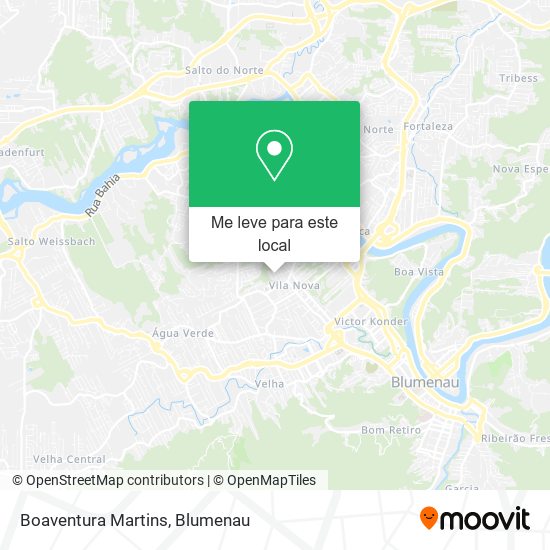 Boaventura Martins mapa