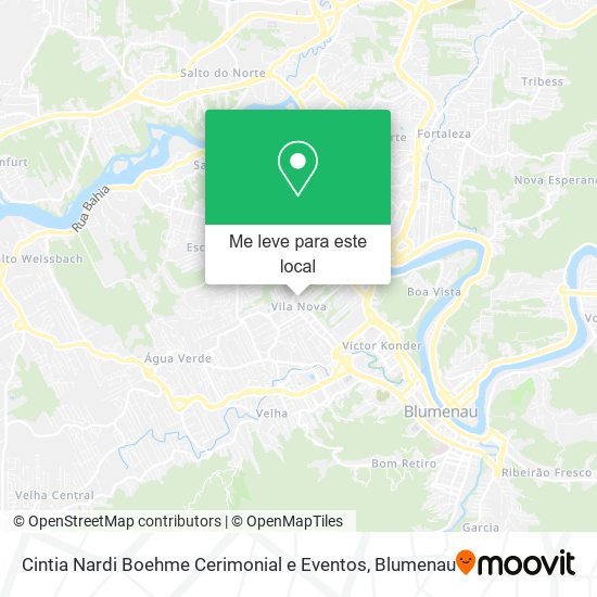 Cintia Nardi Boehme Cerimonial e Eventos mapa