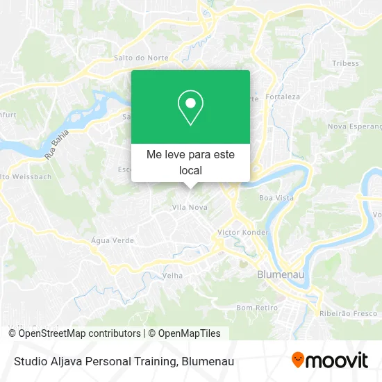 Studio Aljava Personal Training mapa