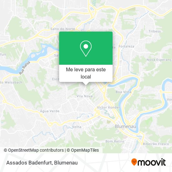 Assados Badenfurt mapa