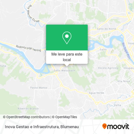 Inova Gestao e Infraestrutura mapa