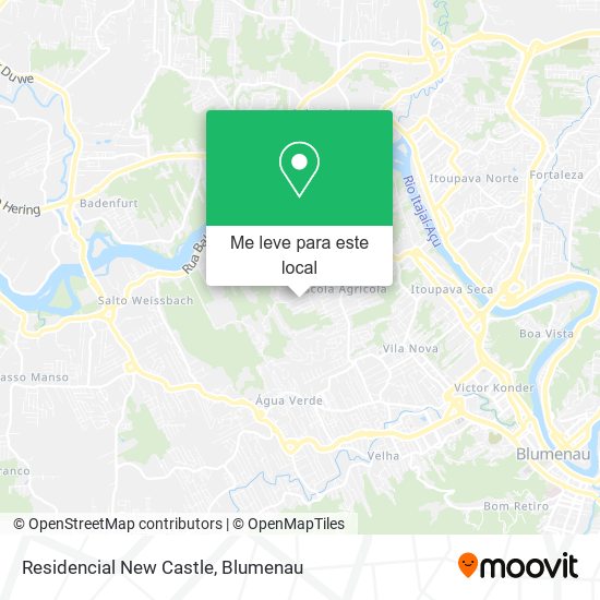 Residencial New Castle mapa