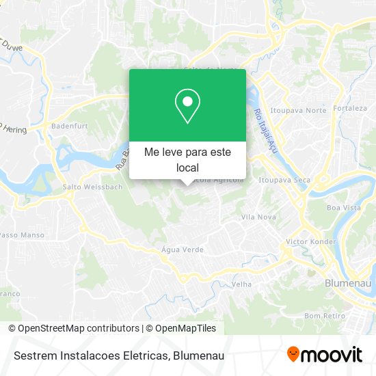 Sestrem Instalacoes Eletricas mapa