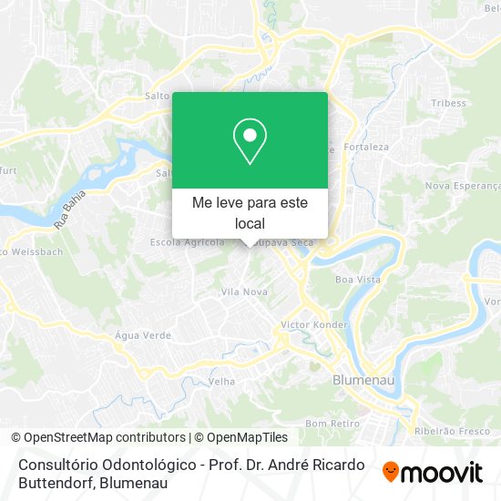 Consultório Odontológico - Prof. Dr. André Ricardo Buttendorf mapa