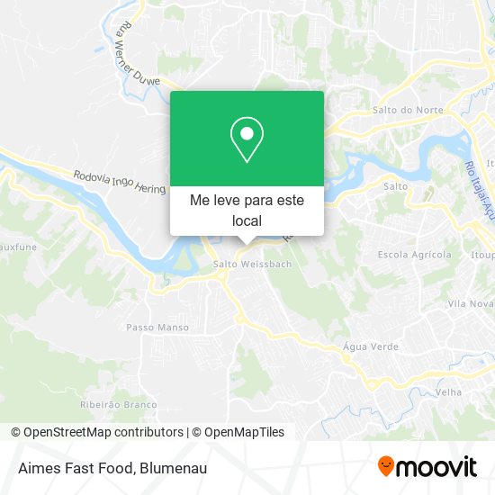 Aimes Fast Food mapa