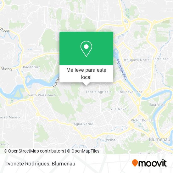 Ivonete Rodrigues mapa