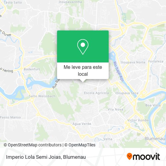 Imperio Lola Semi Joias mapa