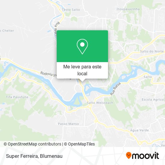 Super Ferreira mapa