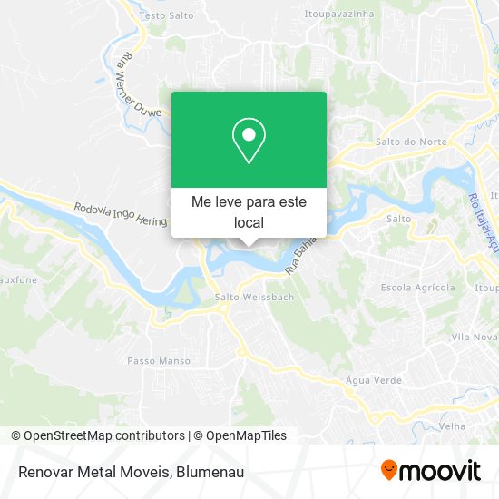 Renovar Metal Moveis mapa