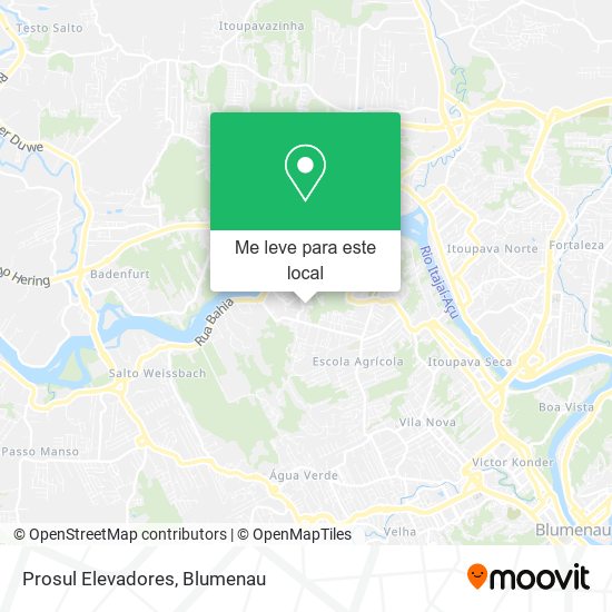 Prosul Elevadores mapa