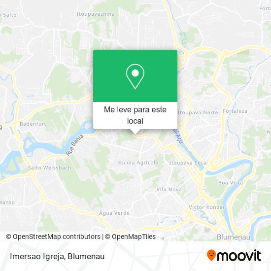 Imersao Igreja mapa