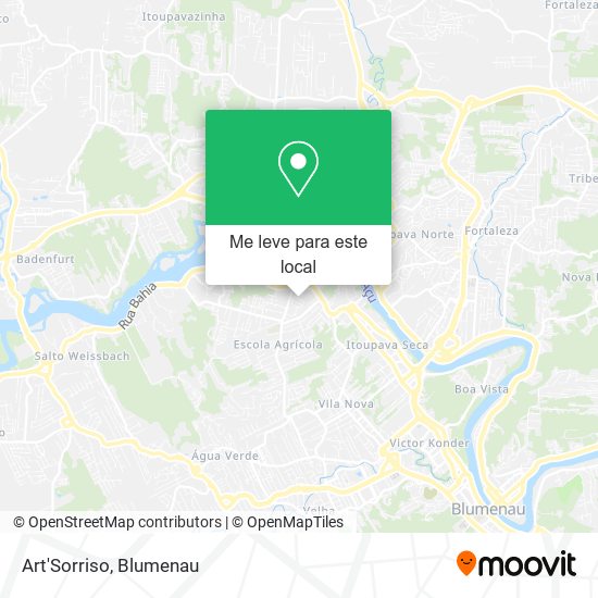 Art'Sorriso mapa
