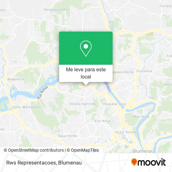 Rws Representacoes mapa