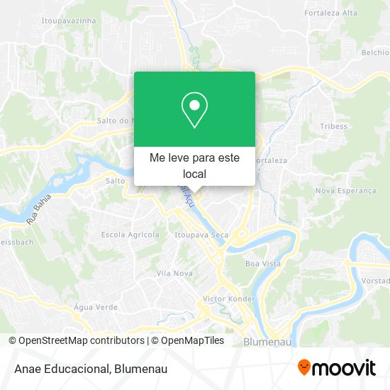 Anae Educacional mapa
