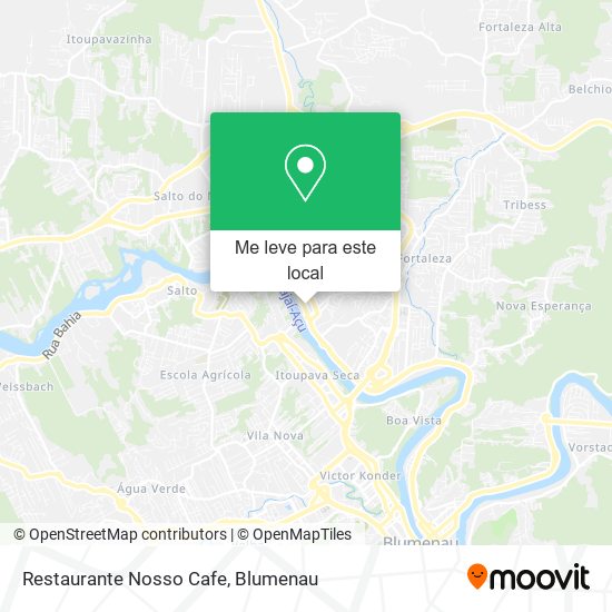 Restaurante Nosso Cafe mapa