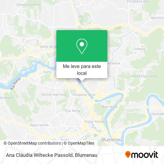 Ana Cláudia Wiltecke Passold mapa