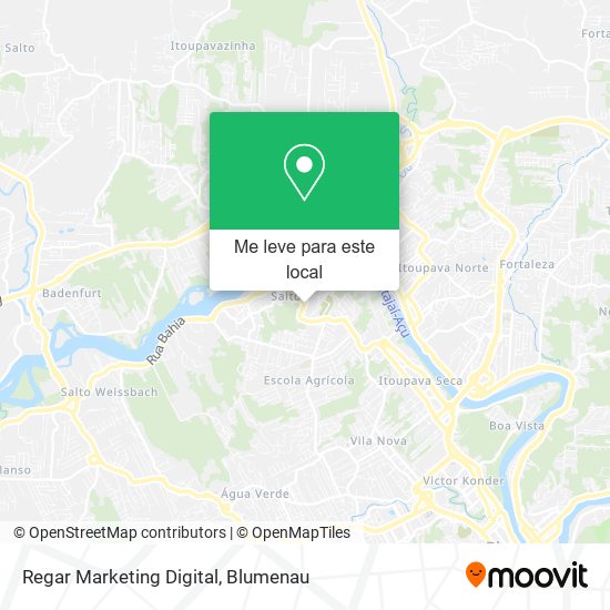 Regar Marketing Digital mapa
