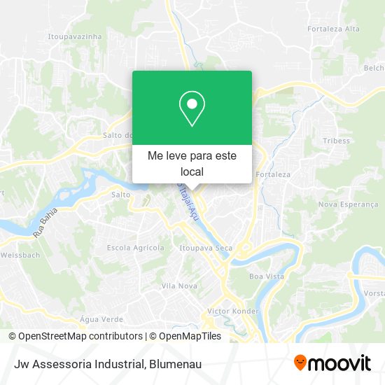 Jw Assessoria Industrial mapa