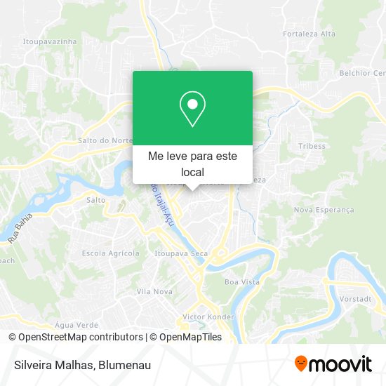 Silveira Malhas mapa