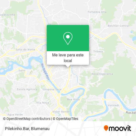 Pilekinho.Bar mapa