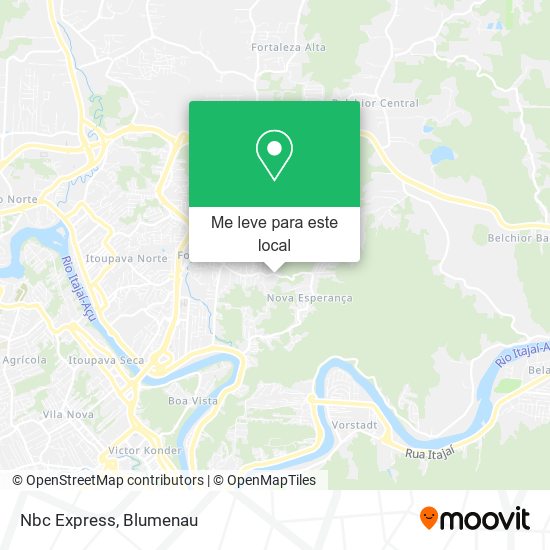 Nbc Express mapa