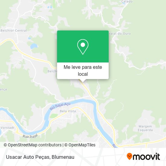 Usacar Auto Peças mapa