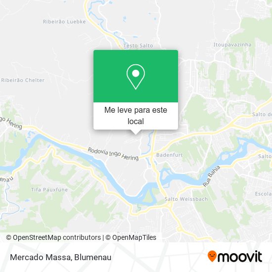Mercado Massa mapa