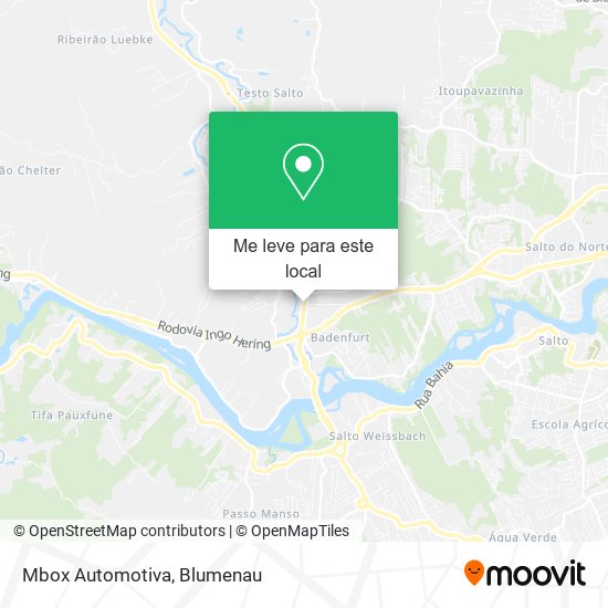 Mbox Automotiva mapa