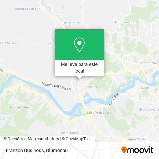 Franzen Business mapa