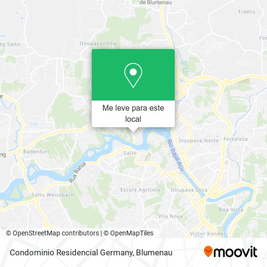Condominio Residencial Germany mapa