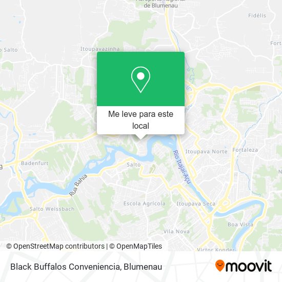 Black Buffalos Conveniencia mapa