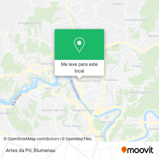 Artes da Pri mapa