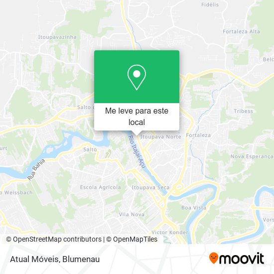 Atual Móveis mapa