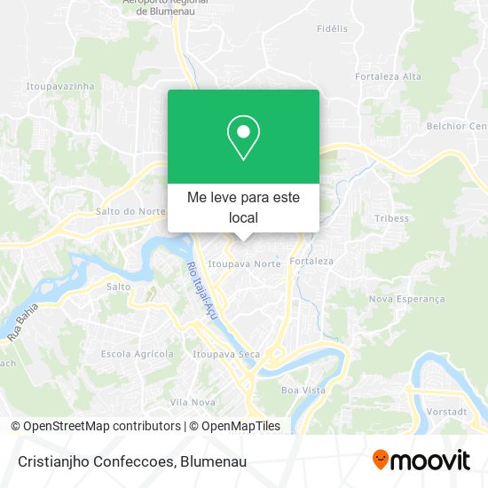 Cristianjho Confeccoes mapa
