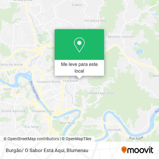 Burgão/ O Sabor Está Aqui mapa