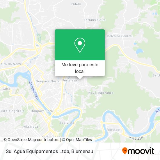 Sul Agua Equipamentos Ltda mapa