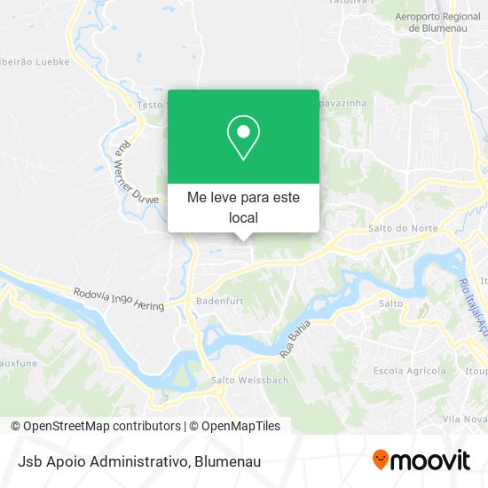 Jsb Apoio Administrativo mapa