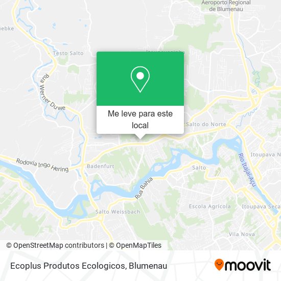 Ecoplus Produtos Ecologicos mapa