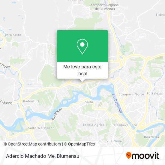 Adercio Machado Me mapa