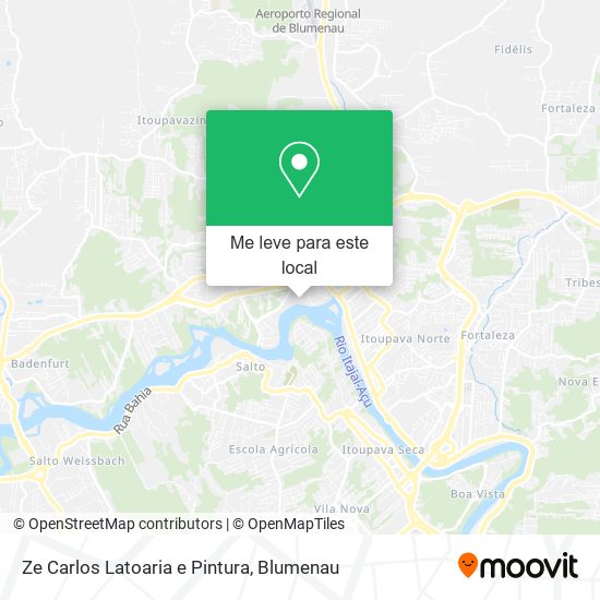 Ze Carlos Latoaria e Pintura mapa