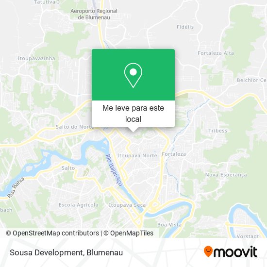 Sousa Development mapa