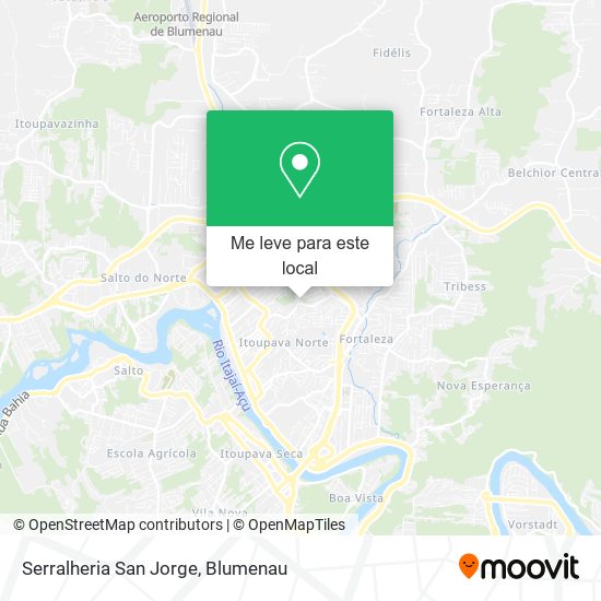 Serralheria San Jorge mapa